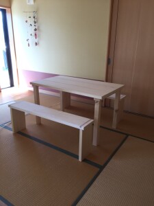 テーブル ベンチセット